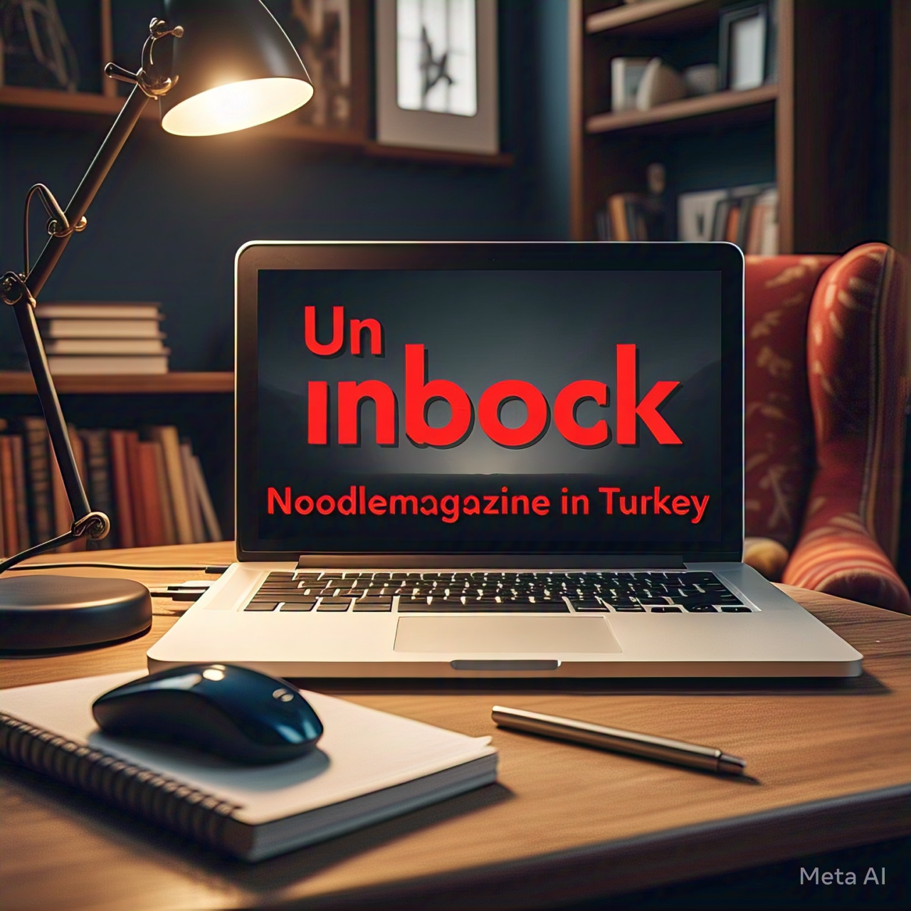 VPN connection on a laptop screen used to unblock websites in Turkey. noodlemagazine